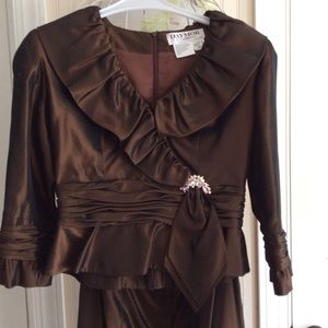 Daymor Couture Mother of the Groom 2 piece outfit